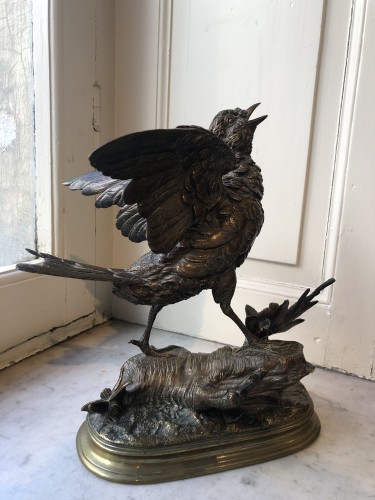 19th century - Partridge by Eugène Delabrièrre (1829-1912)