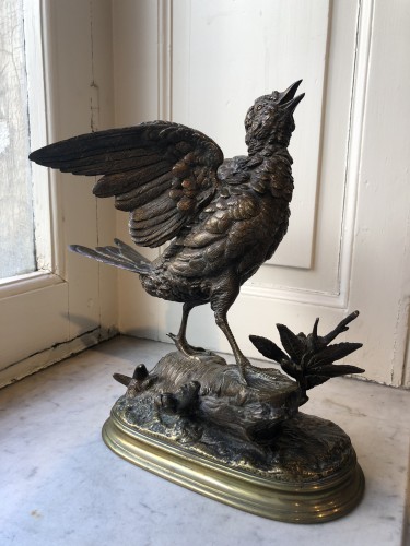 Partridge by Eugène Delabrièrre (1829-1912) - 