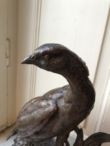 Sculpture  - Jules Moigniez (1835–1895), Partridge on a Rock