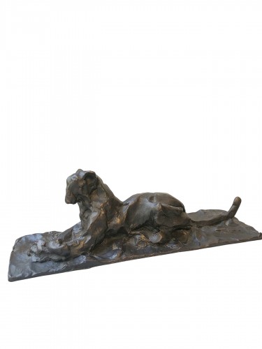 Lionne au repos, Patrick Villas (1961-)