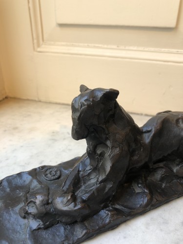 XXe siècle - Lionne au repos, Patrick Villas (né en 1961)