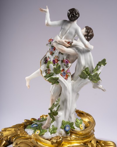 The Abduction of Orithyia by Boreas - Meissen - Porcelain & Faience Style Louis XV