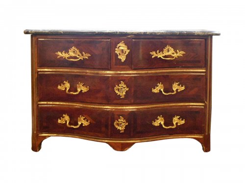 French Régence Commode stamped &quot;lardin&quot; 
