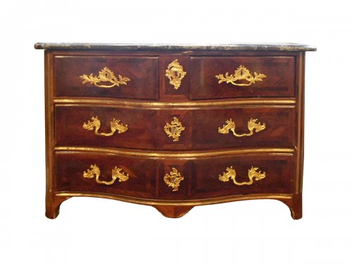 French Régence Commode stamped "lardin" 