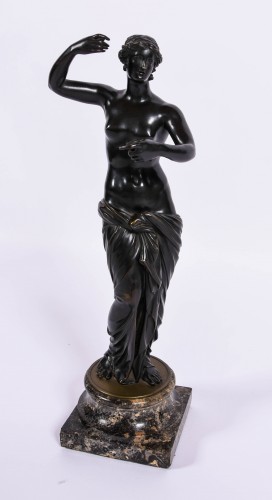 Vénus de Capoue bronze fin XVIIIe siècle - Sculpture Style Louis XVI
