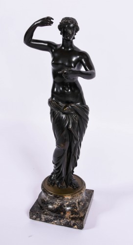 Venus from Capoue bronze late eighteenth century - Sculpture Style Louis XVI