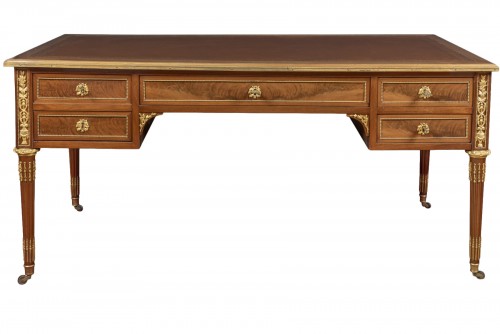 Louis XVI mahogany desk