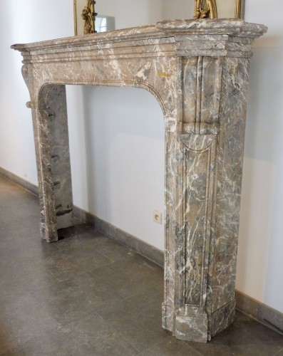 Architectural & Garden  - Louis XIV style firemantle in marble