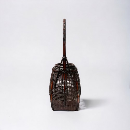 Hanakago Basket by Yamamoto Chikuryusai I - Asian Works of Art Style 