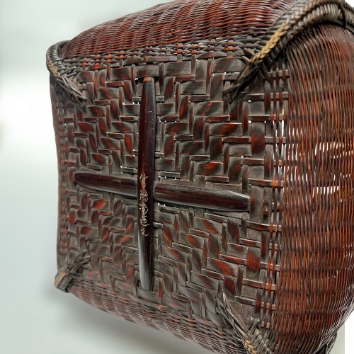 Asian Works of Art  - Hanakago Basket by Yamamoto Chikuryusai I