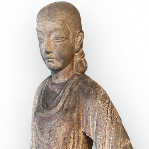Femme à la corbeille de fleurs - Kakuoka Akimitsu, Japon 1930-40 - Arts d