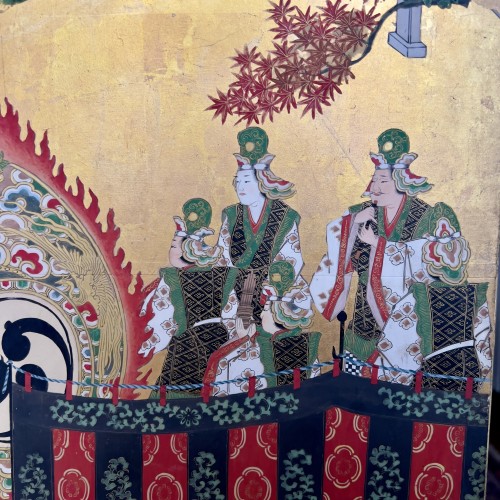  - Paravent le dit du Genji, Japon époque Edo début 19e