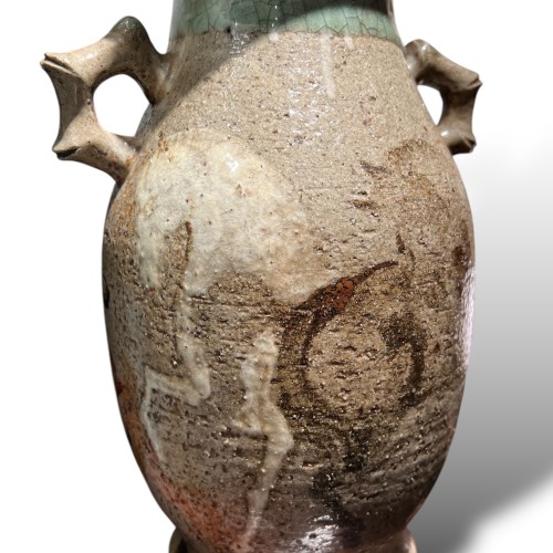 Vase aux chevaux, Somayaki vers 1830 - Arts d