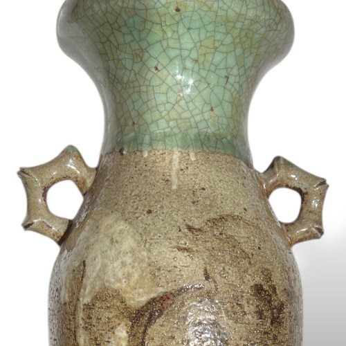 Antiquités - Vase aux chevaux, Somayaki vers 1830