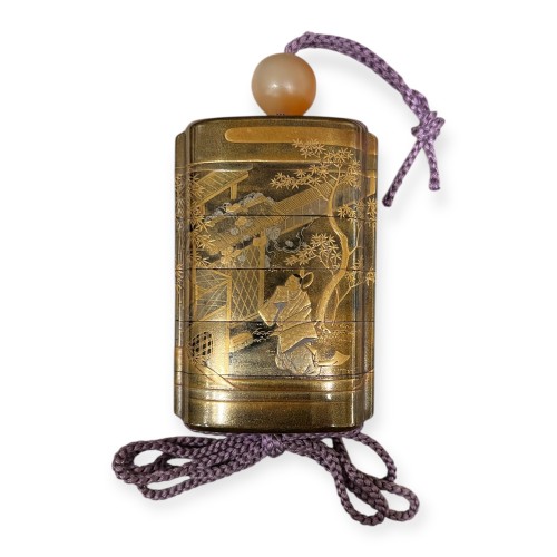 Inro à 5 cases, Hara Yoyusai 1769-1845, Japon époque Edo - Arts d