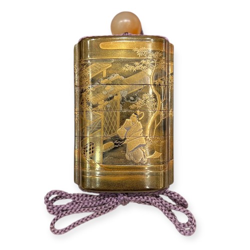 Inro à 5 cases, Hara Yoyusai 1769-1845, Japon époque Edo - Cristina Ortega & Michel Dermigny
