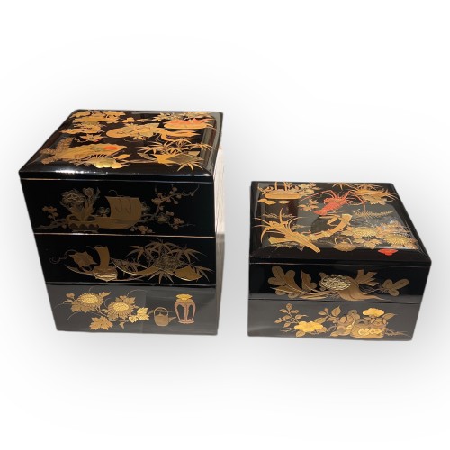  - Boîte jubako à cinq compartiments, Japon, vers 1920 - 1940.