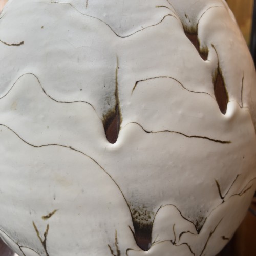 20th century - Ceramic Vase, Snow, Morinobu Kimura, born in 1932