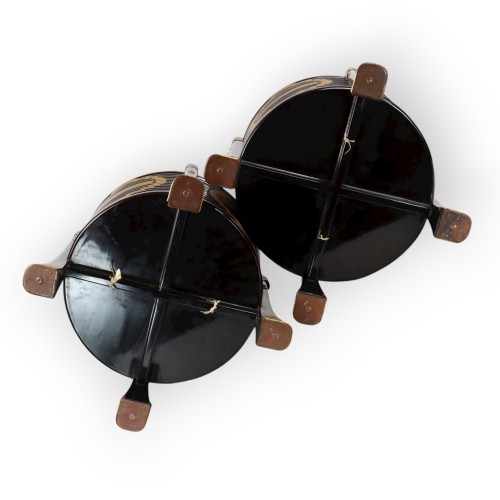 Pair of Kai-awase Game Boxes, Japan Edo period early 19th century - 