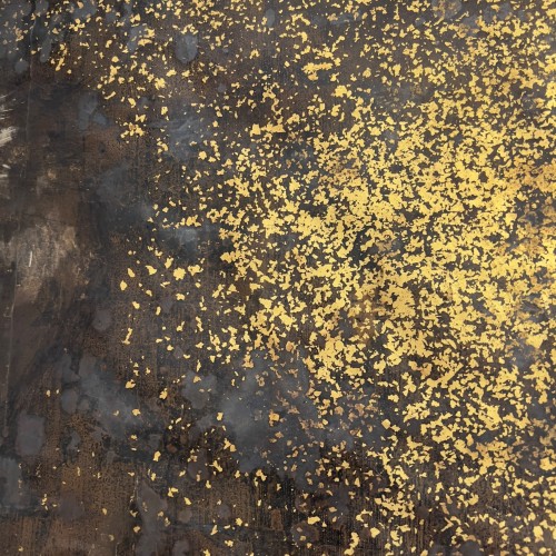 Majestic Eagle on a Gold-Sprinkled Ground Soga School late Momoyama / earl - Asian Works of Art Style 