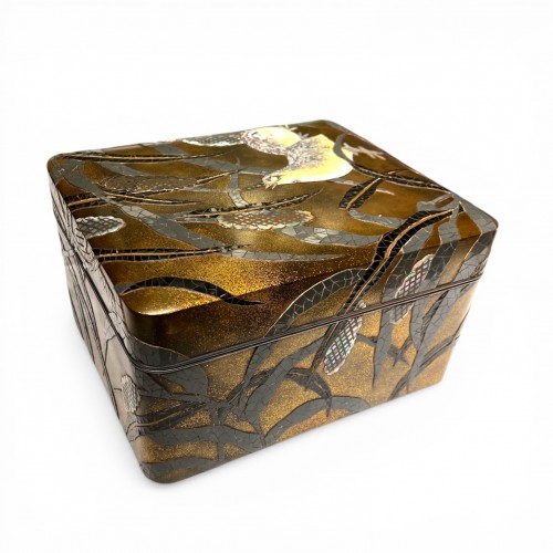 Boite en laque de Wajima, Nishizuka Choko (1888–1976) - Cristina Ortega & Michel Dermigny