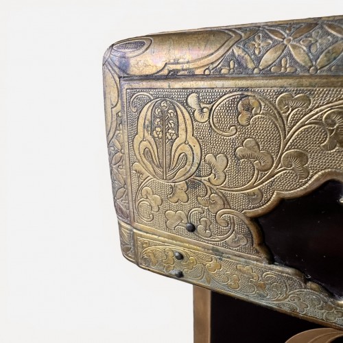 Large lacquer nagamochi, Edo period - 