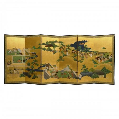 Paravent dit du Genji - Kano Sosen Toshinobu 1814 -1897