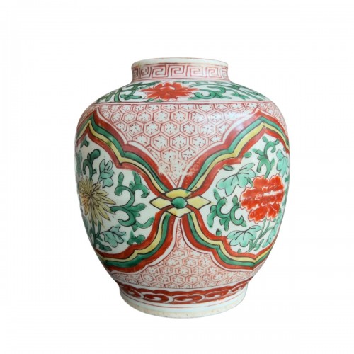 Vase en porcelaine d’époque Shunzhi (1644 - 1661)