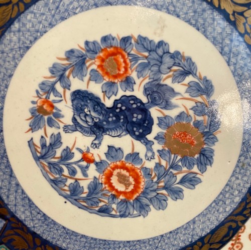 XIXe siècle - Japon Arita, très Grand plat Imari, époque Meiji