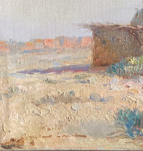 Paintings & Drawings  - Constant Louche (1880-1965) - Landscape, view of M’Sila