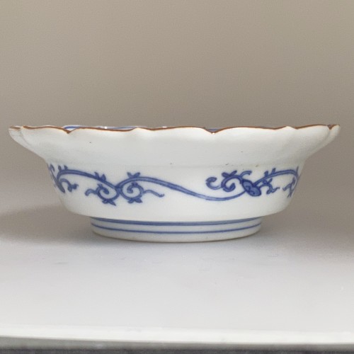 Asian Works of Art  - A Japanese Blue and White Porcelain flat bowl c.1690 – 1740