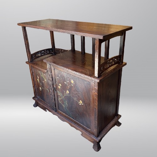 Japon, kazaridana en hinoki, époque Meiji - Arts d