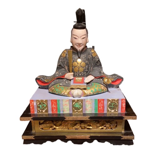 Sugawara No Michizane as Tenjin, Japan 19th century - Asian Works of Art Style 