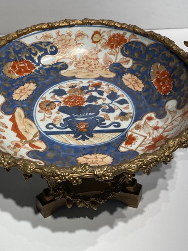 Coupe Imari Chine de commande 18e, monture française 19e - 