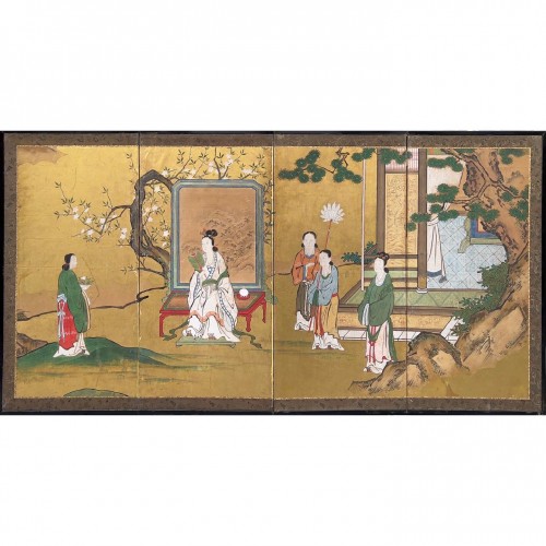 Japan, The Queen Mother of the West, Kano school, Edo, 18th Century 