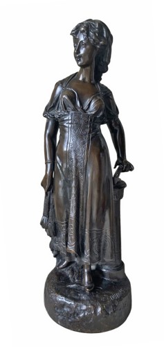 Danseuse au tambourin -  Paul Dubois (1827- 1905)