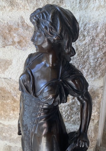 Napoléon III - Danseuse au tambourin -  Paul Dubois (1827- 1905)