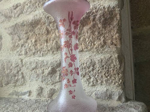 St Louis. Vase cristal multicouche - Danièle Fontaine Antiquaire