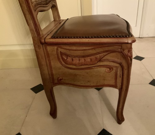 Sièges Chaise - Chaise de commodité, époque Régence