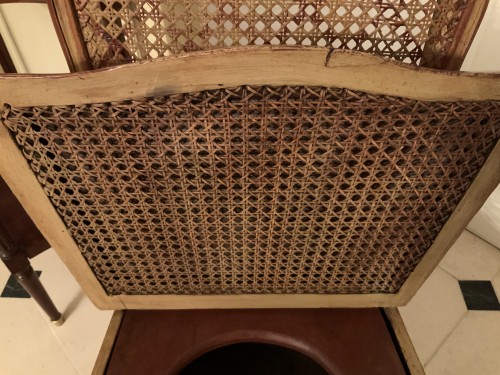 Antiquités - Chaise de commodité, époque Régence