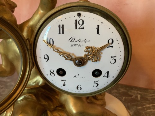 Horlogerie Pendule - Pendule Louis XVI signée Dutertre, Horloger du Roy, Paris