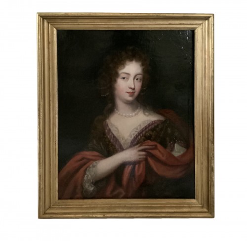 Portrait of Louise de Lavallière, entourage of Pierre Mignard 1612- 1695