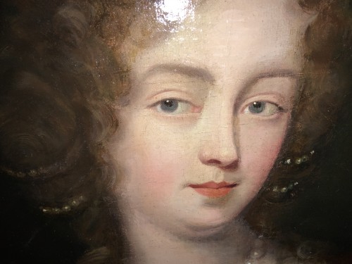Portrait dit de Louise de Lavallière, entourage de Pierre Mignard 1612- 1695 - Danièle Fontaine Antiquaire