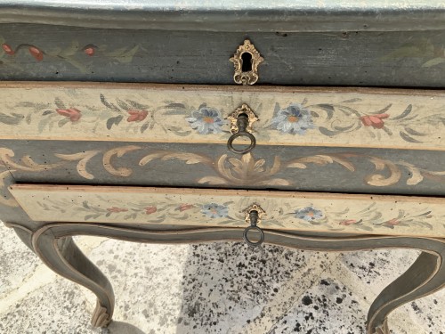 Child&#039;s desk, stamped LEROY Félix master in 1749 - 