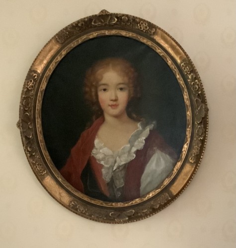 Presumed portrait of Marie Anne de Bourbon known as Mademoiselle de Blois, late 17th century  - Louis XIV