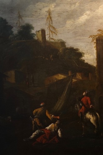 Paysage marin avec ruines - Antonio Travi called Le Sestri (1608 -1665) - Dei Bardi Art