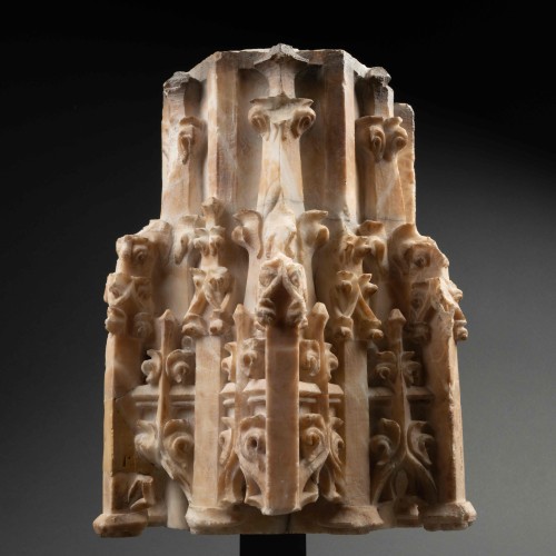 Dais gothique du XVe siècle - Sculpture Style Moyen Âge