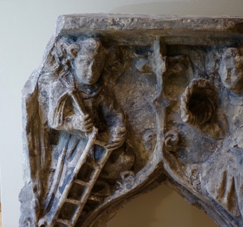 Sculpture Sculpture en pierre - Haut-relief gothique – Languedoc, première moitié du XVe siècle