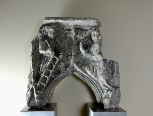Haut-relief gothique – Languedoc, première moitié du XVe siècle - Dei Bardi Art