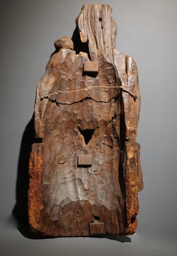 Sculpture  - The Virgin and the Child - Mosan region, second half of 13th century